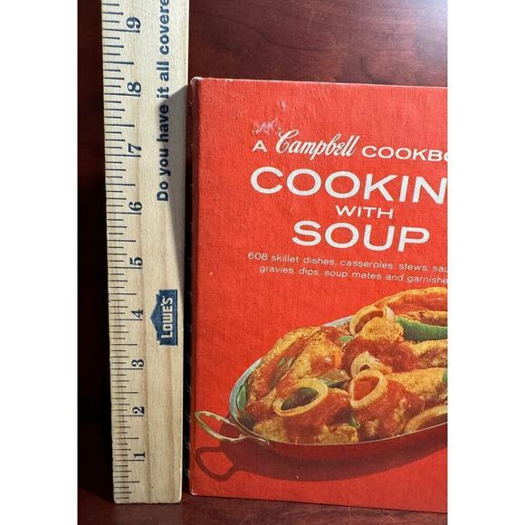 1976 Vintage Campbell Cookbook Cooking with Soup Recipes Spiral Binding - Picture 8 of 9